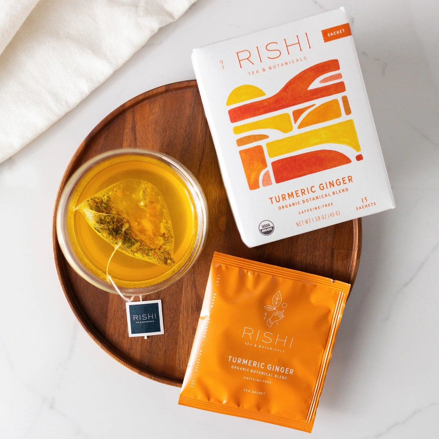 Organic Turmeric Ginger Tea