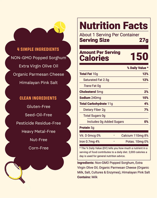 Cob Popped Sorghum - Seriously Cheesy