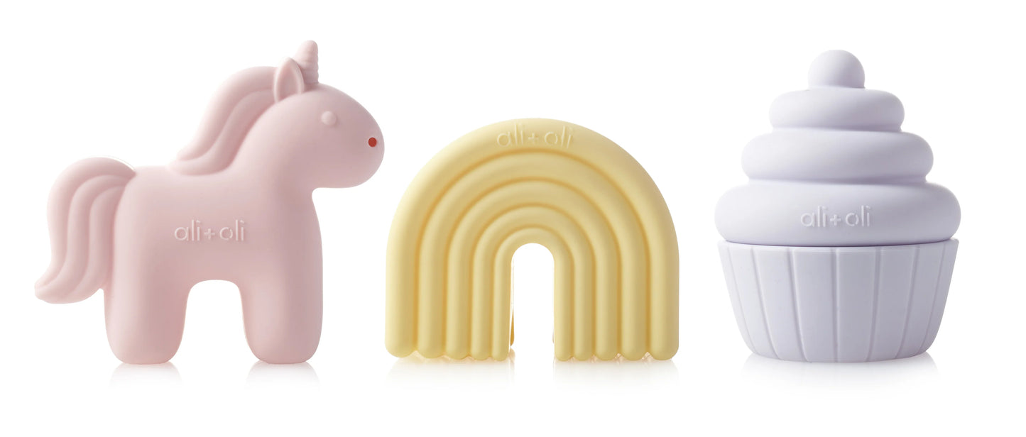 Unicorn Bath Toy Set - Mold Free Design - 10m+ - 3 pc