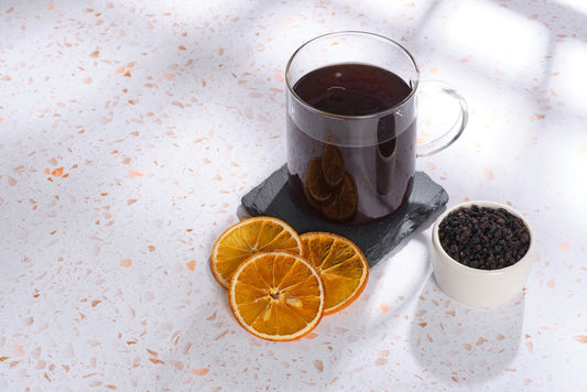 Booster Shot Functional Mushroom Tea - Elderberry Citrus