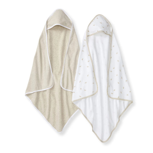 Golden Bee Organic Knit Terry Towels - Set of 2