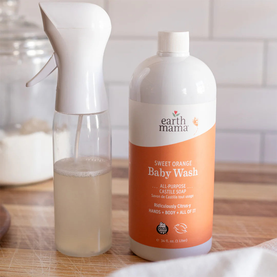Castile Soap Refill, 34 fl. oz. (1 liter) - Sweet Orange
