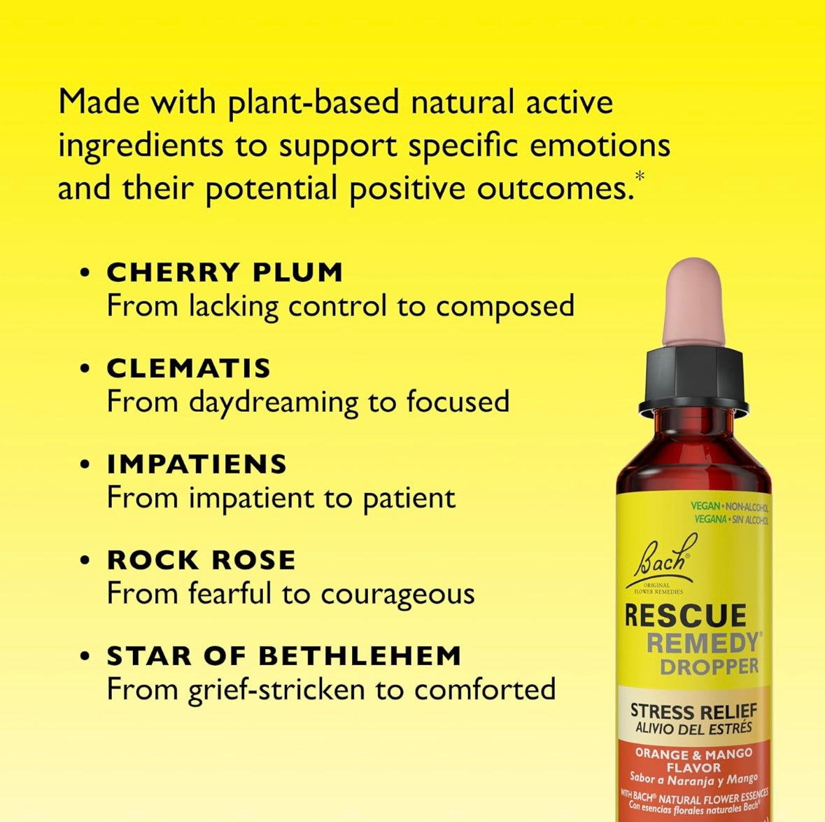 Rescue Remedy® Stress Dropper Orange & Mango