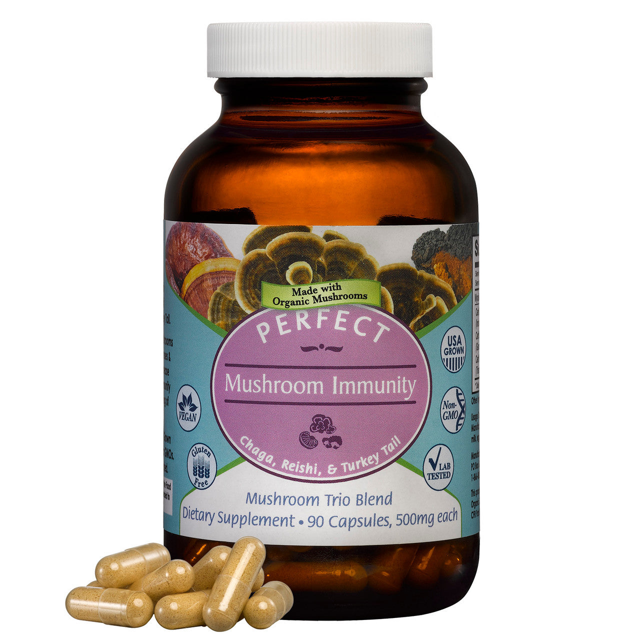 Mushroom Immunity - 90 Capsules