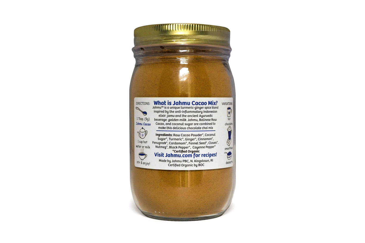 Organic Turmeric Chocolate Chai
