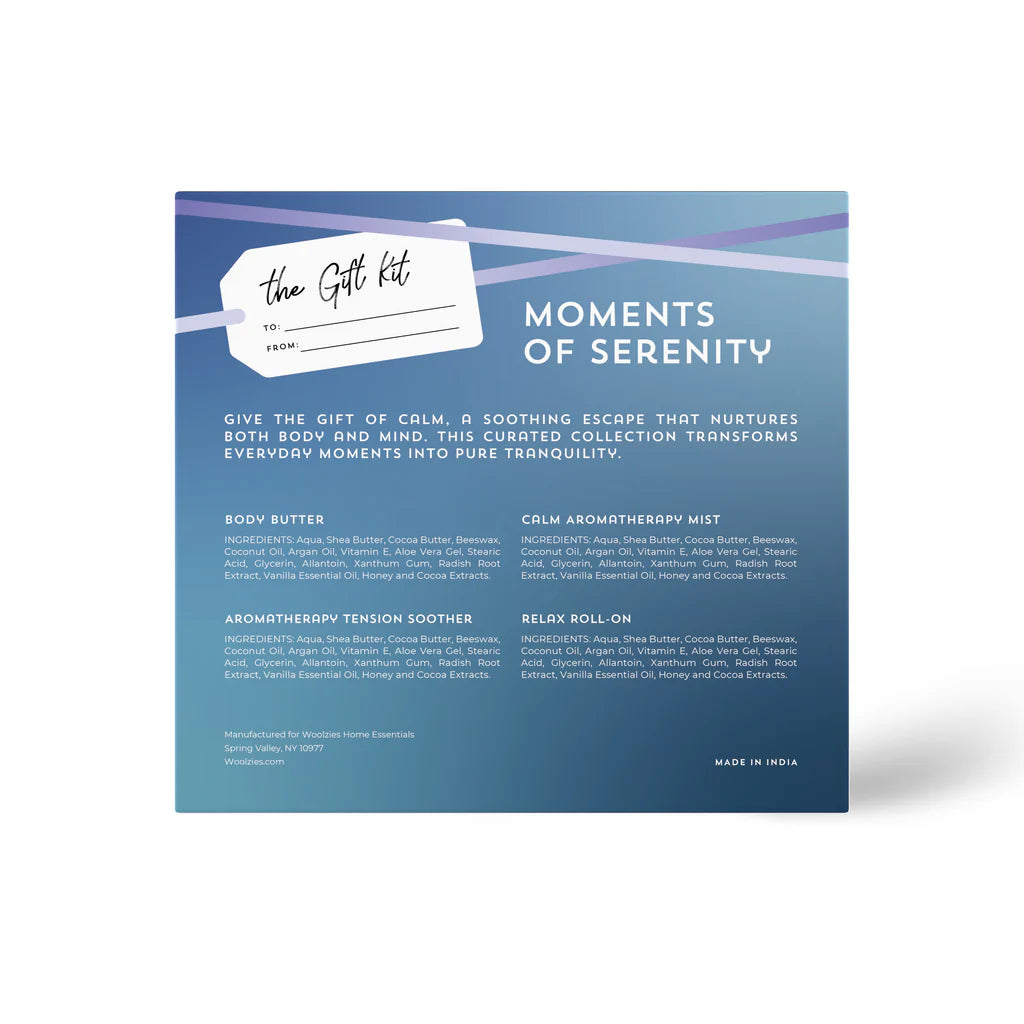 Moments of Serenity Gift Kit – 4 Piece Collection