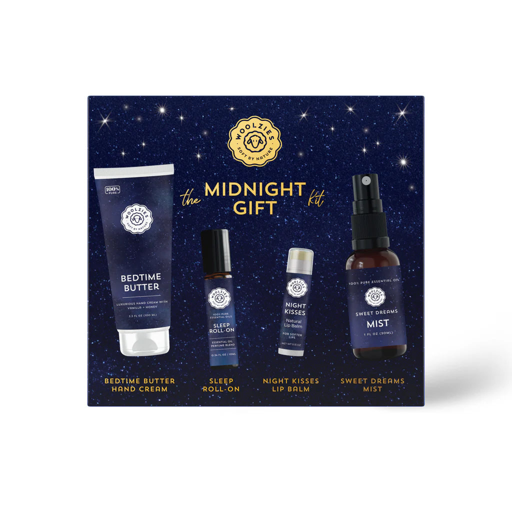 The Midnight Gift Kit – 4 Piece Holiday Sleep Set