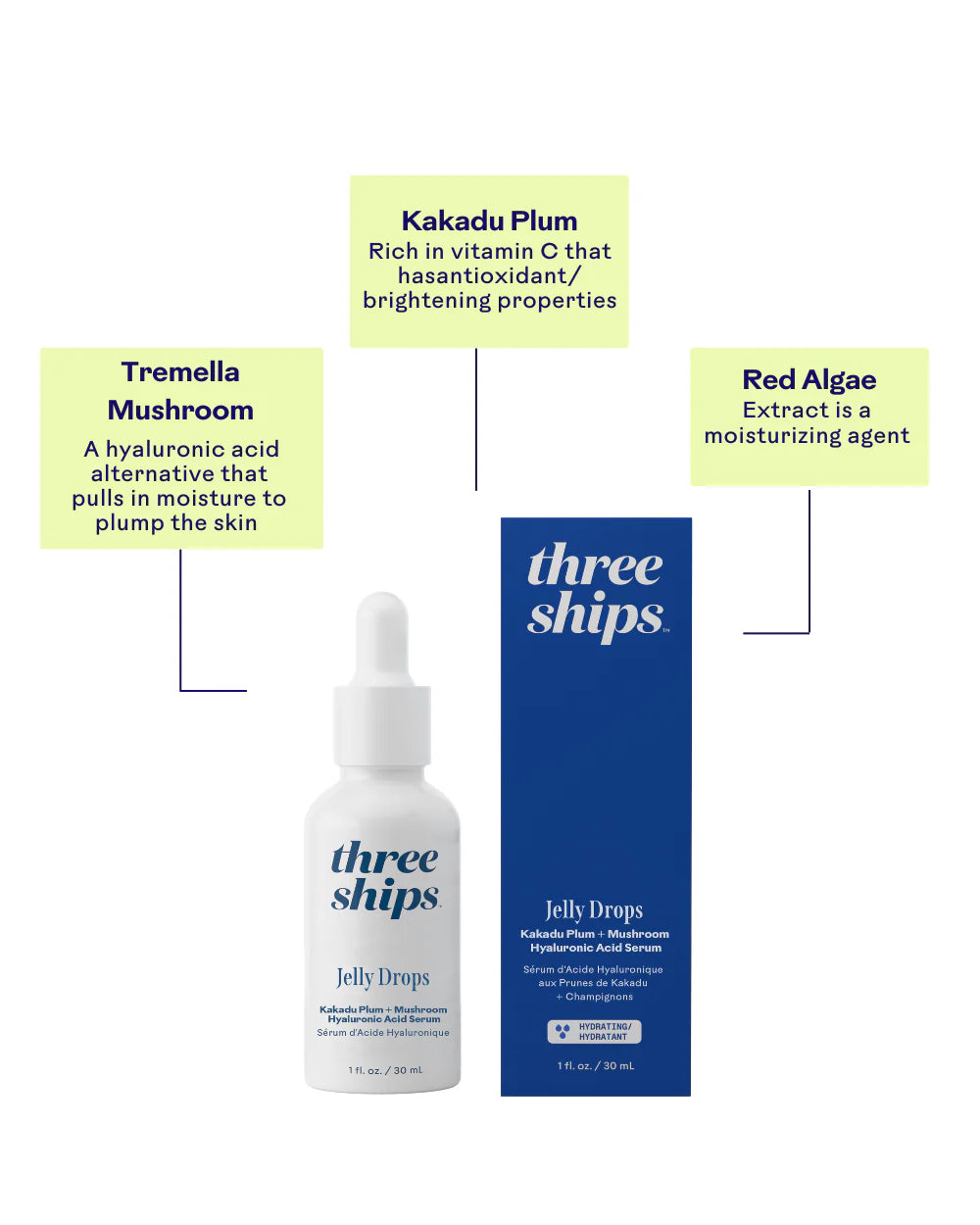Jelly Drops™ Kakadu Plum + Mushroom Hyaluronic Acid Serum