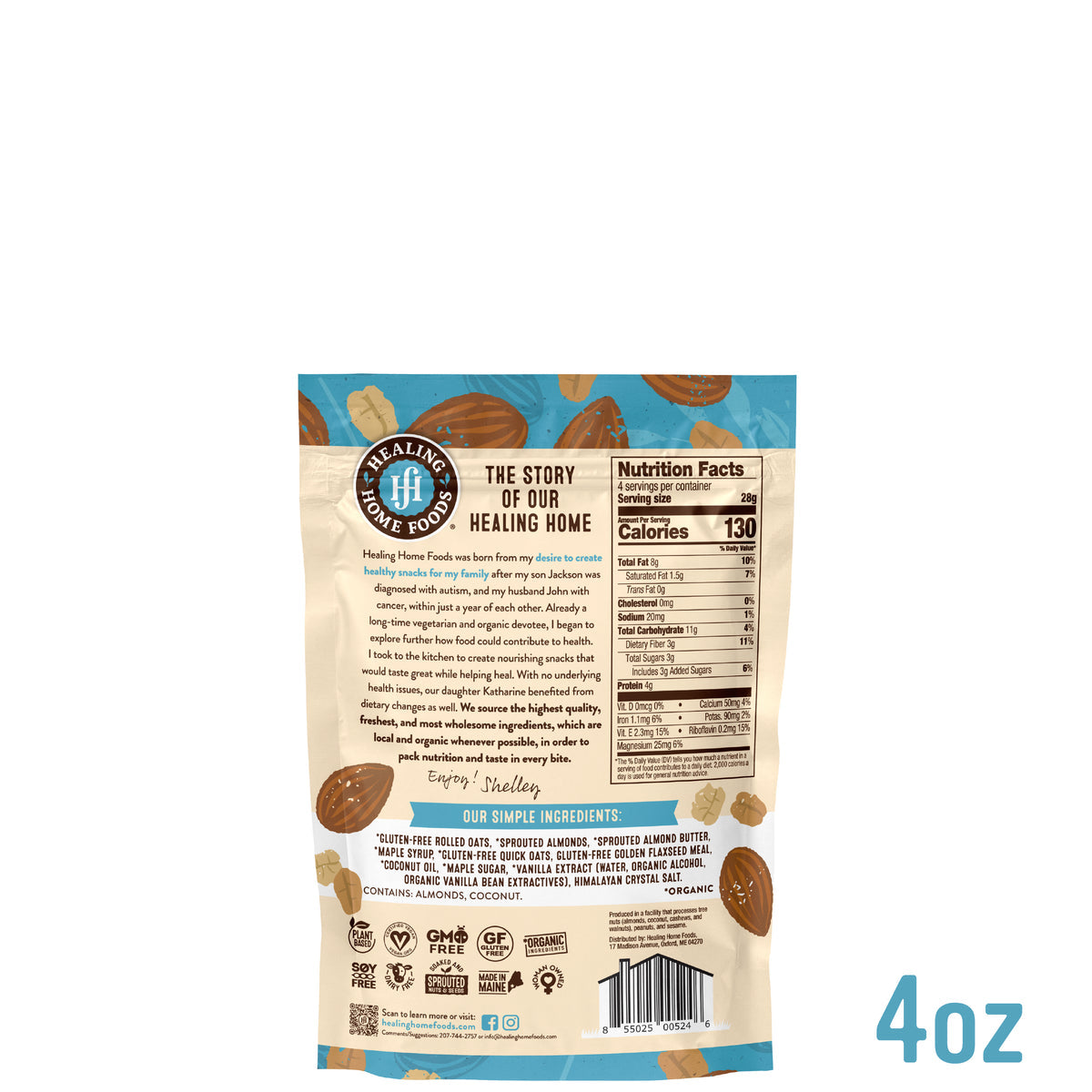 Homestyle Almond Butter Chunk Granola