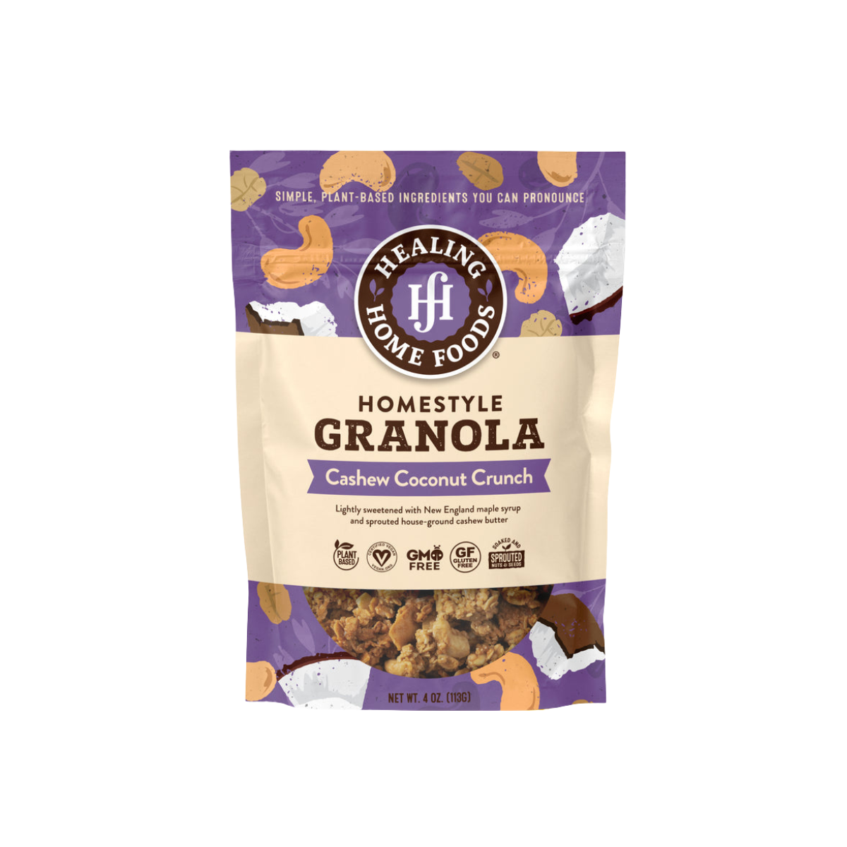 Homestyle Cashew Coconut Crunch Granola