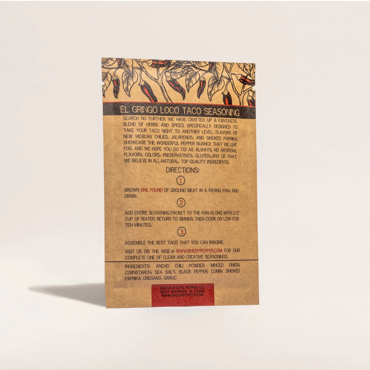 El Gringo Loco Taco Seasoning