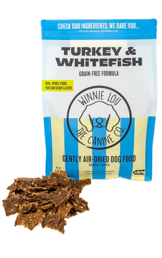 Turkey & Whitefish Air-Dried Dog Food