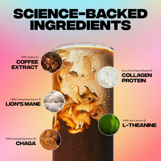 Mushroom Coffee+ Medium Roast - Focus, Energy, Immunity, Gut Health