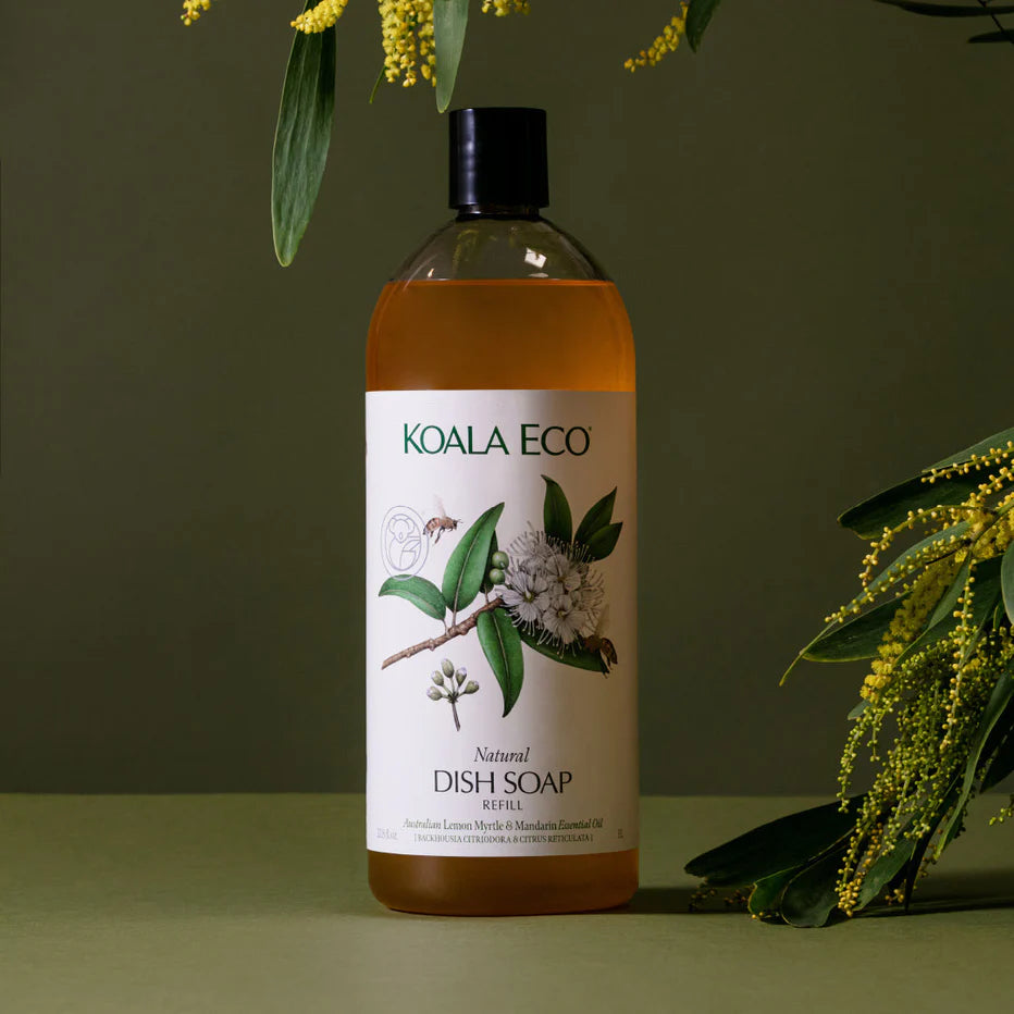 Lemon Myrtle & Mandarin Dish Soap - Refill
