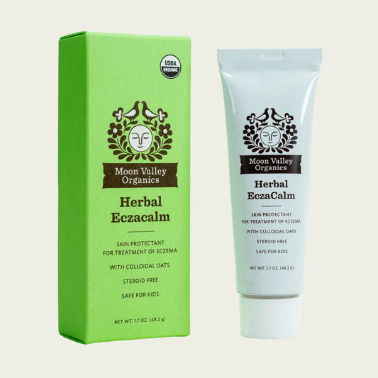 Herbal EczaCalm - For Eczema, Rashes, Dry and Itchy Skin - For Adults & Kids