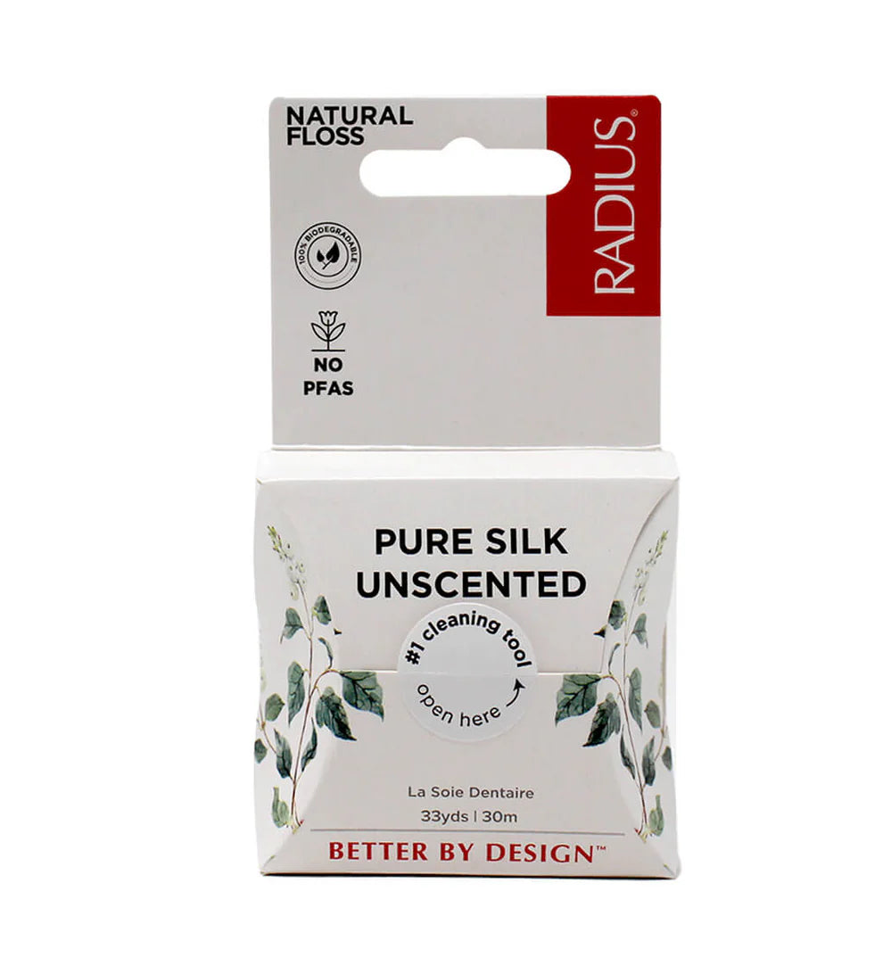 Natural Biodegradable Silk Floss, Unscented