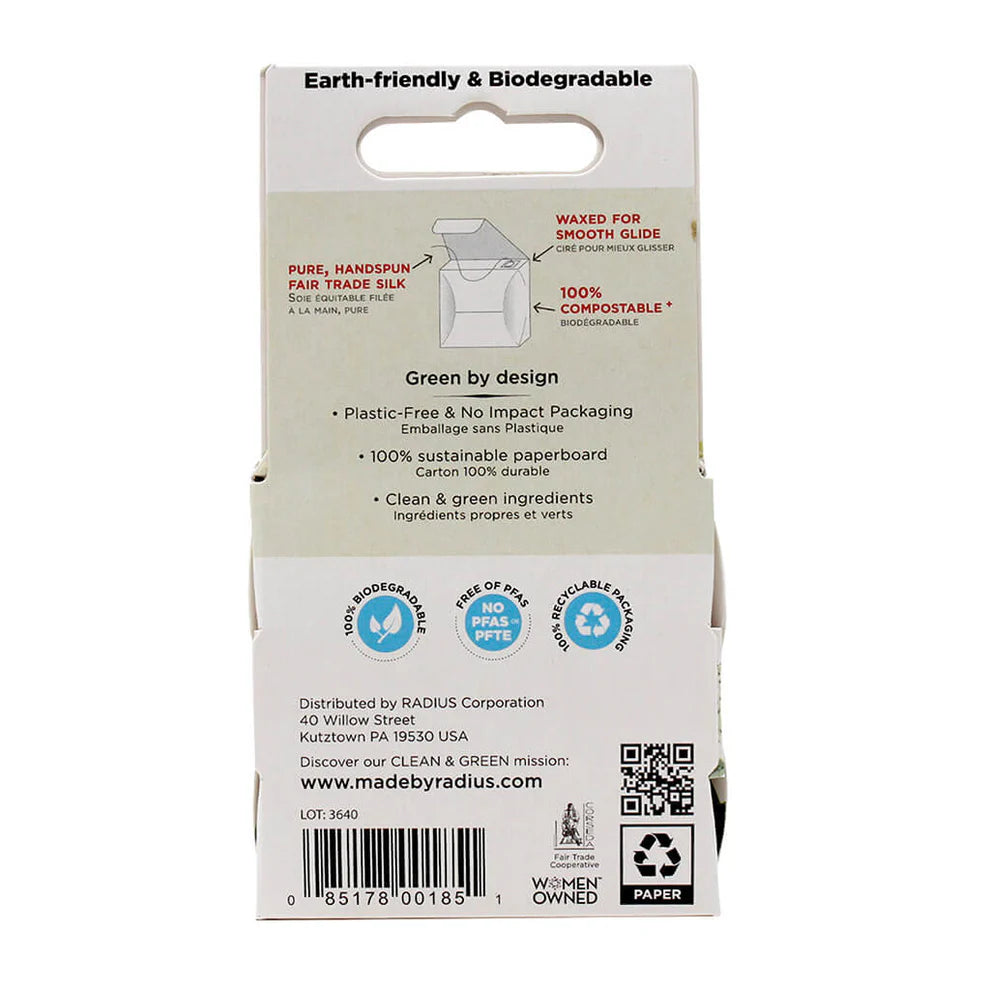 Natural Biodegradable Silk Floss, Unscented