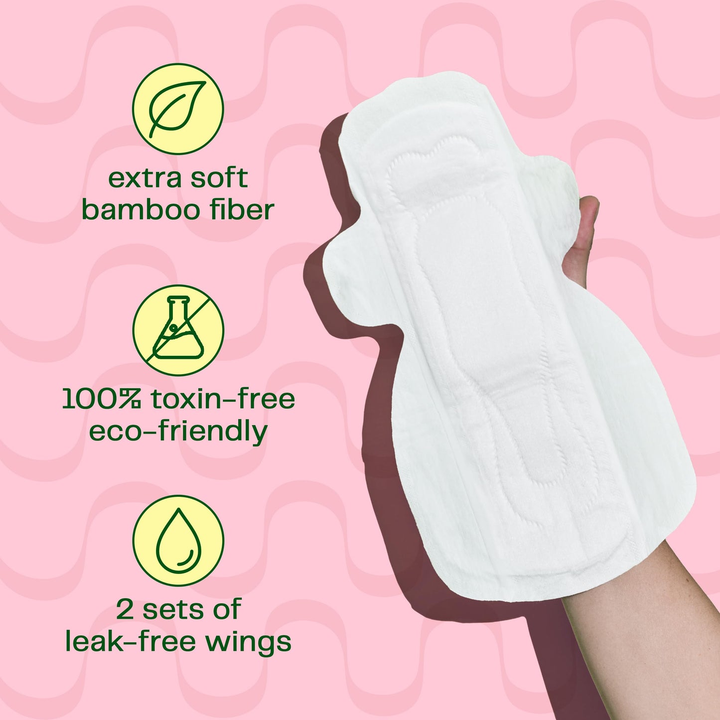 Winged Bamboo Night Pads