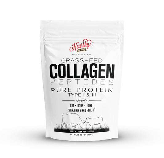 Collagen Peptides - Grass-Fed Type I and III Unflavored