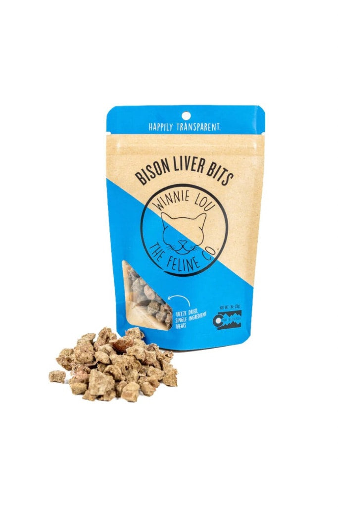 Bison Liver Bits - Cat Treats