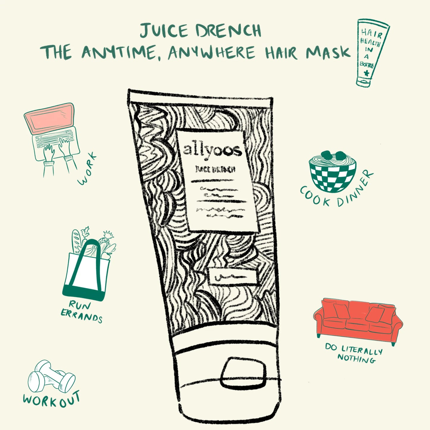 Juice Drench Hair Mask