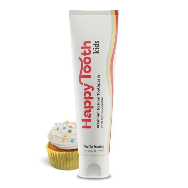 Natural Hydroxyapatite Toothpaste - Vanilla Frosting
