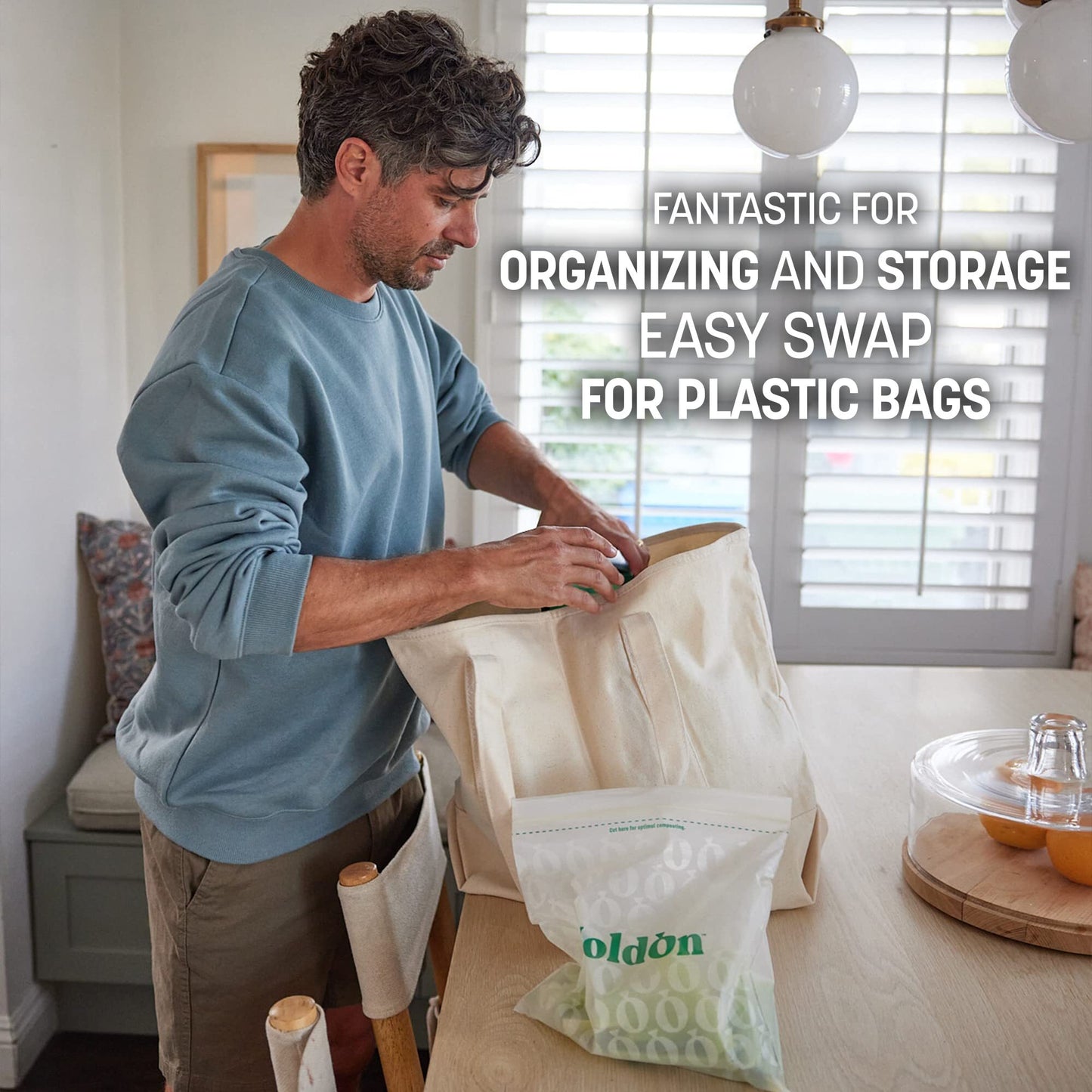 Gallon Zip Seal Bags - 20 Pack