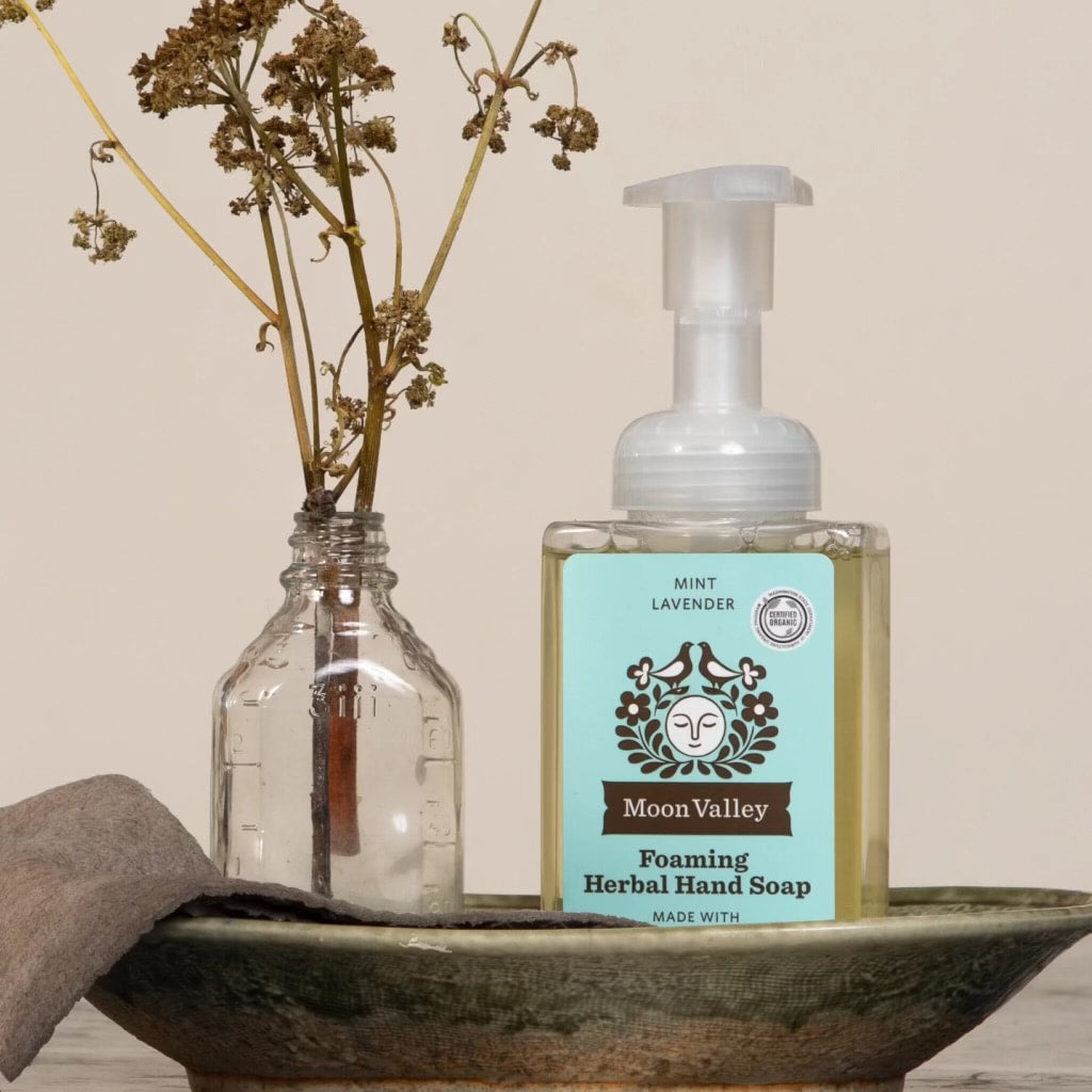Mint Lavender Foaming Herbal Hand Soap