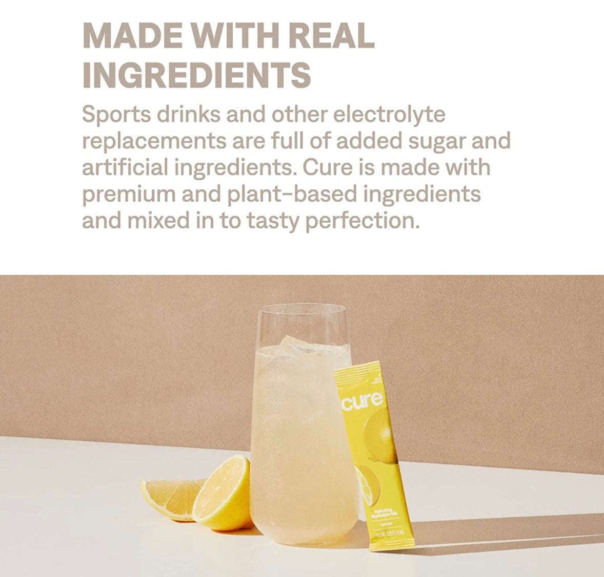 Lemonade Hydrating Electrolyte Mix