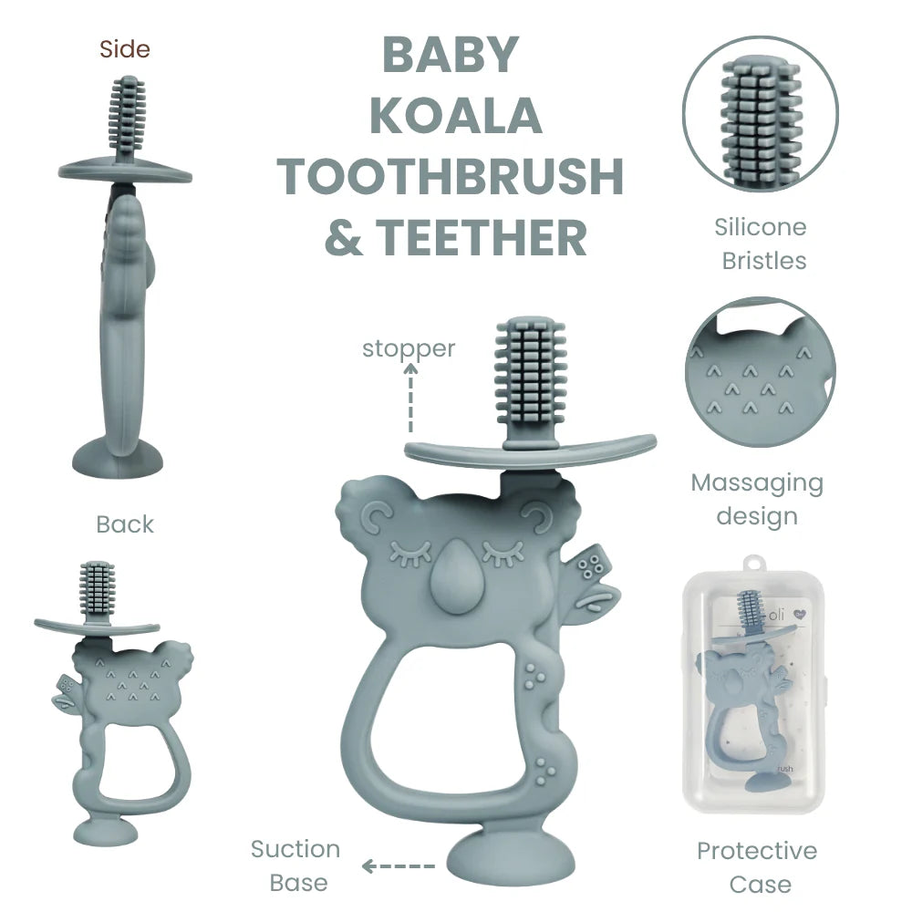 Training Toothbrush Oral Care - Koala - Blue - 0m+