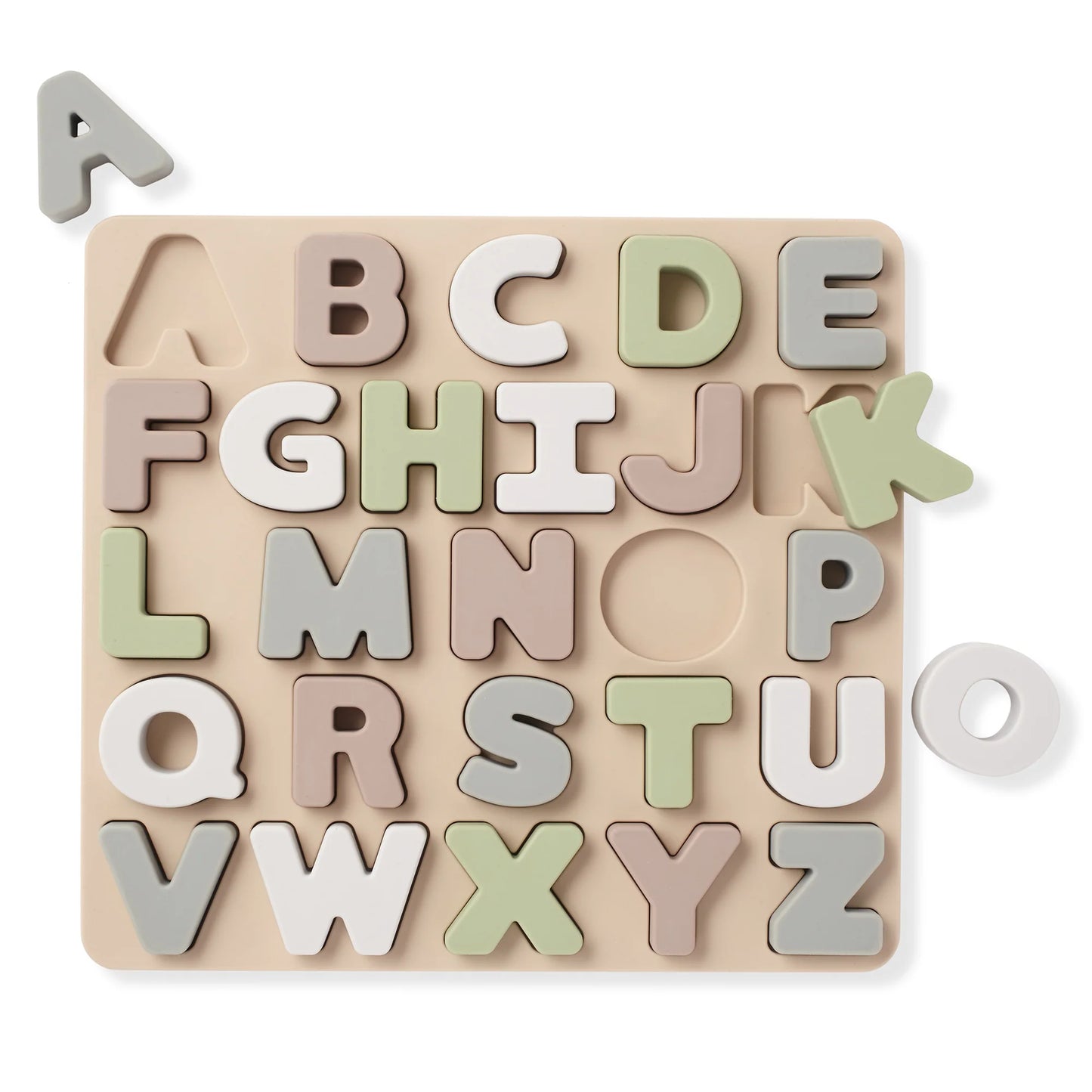 Soft Silicone ABC Puzzle for Toddlers - 6m+