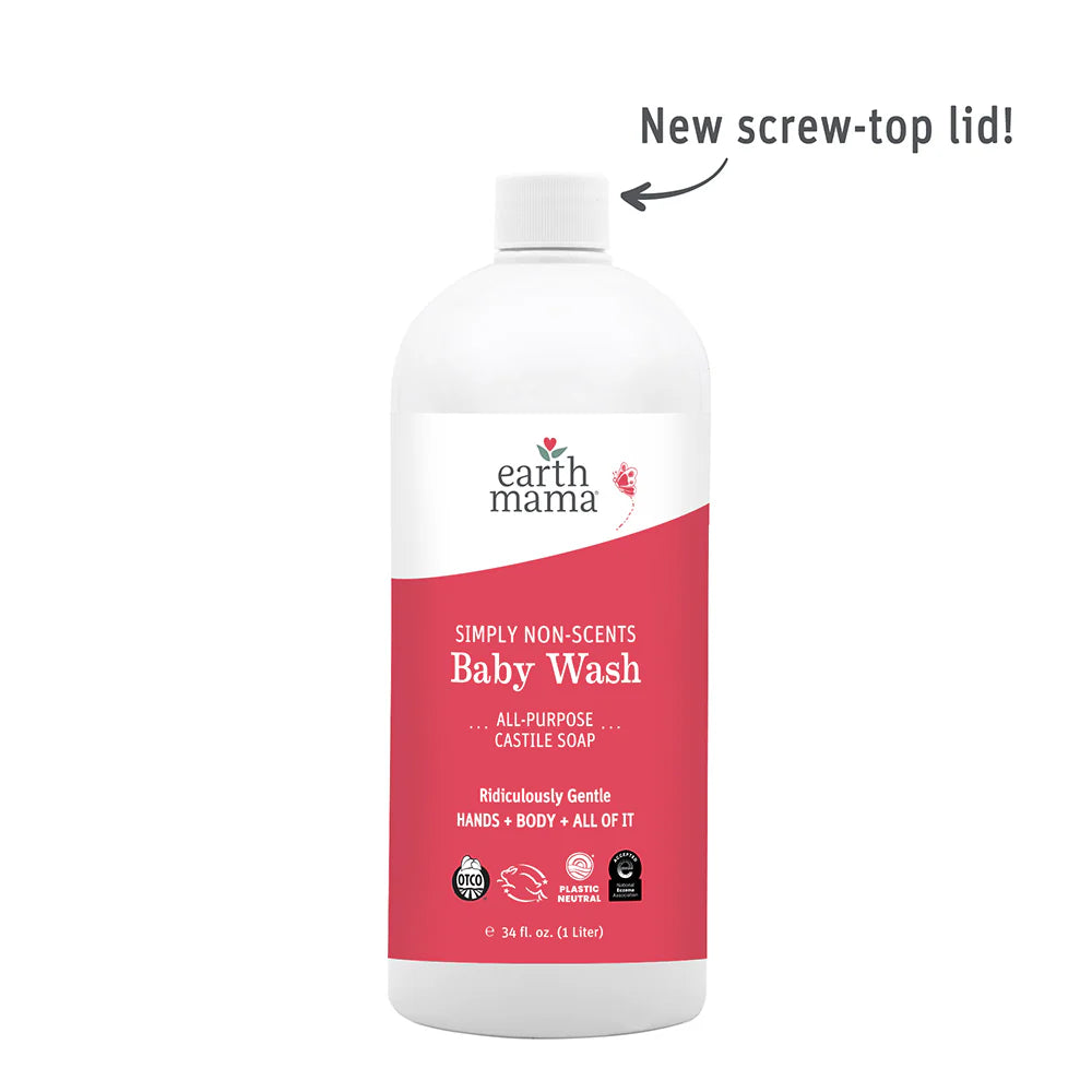 Castile Soap Refill, 34 fl. oz. (1 liter) - Unscented