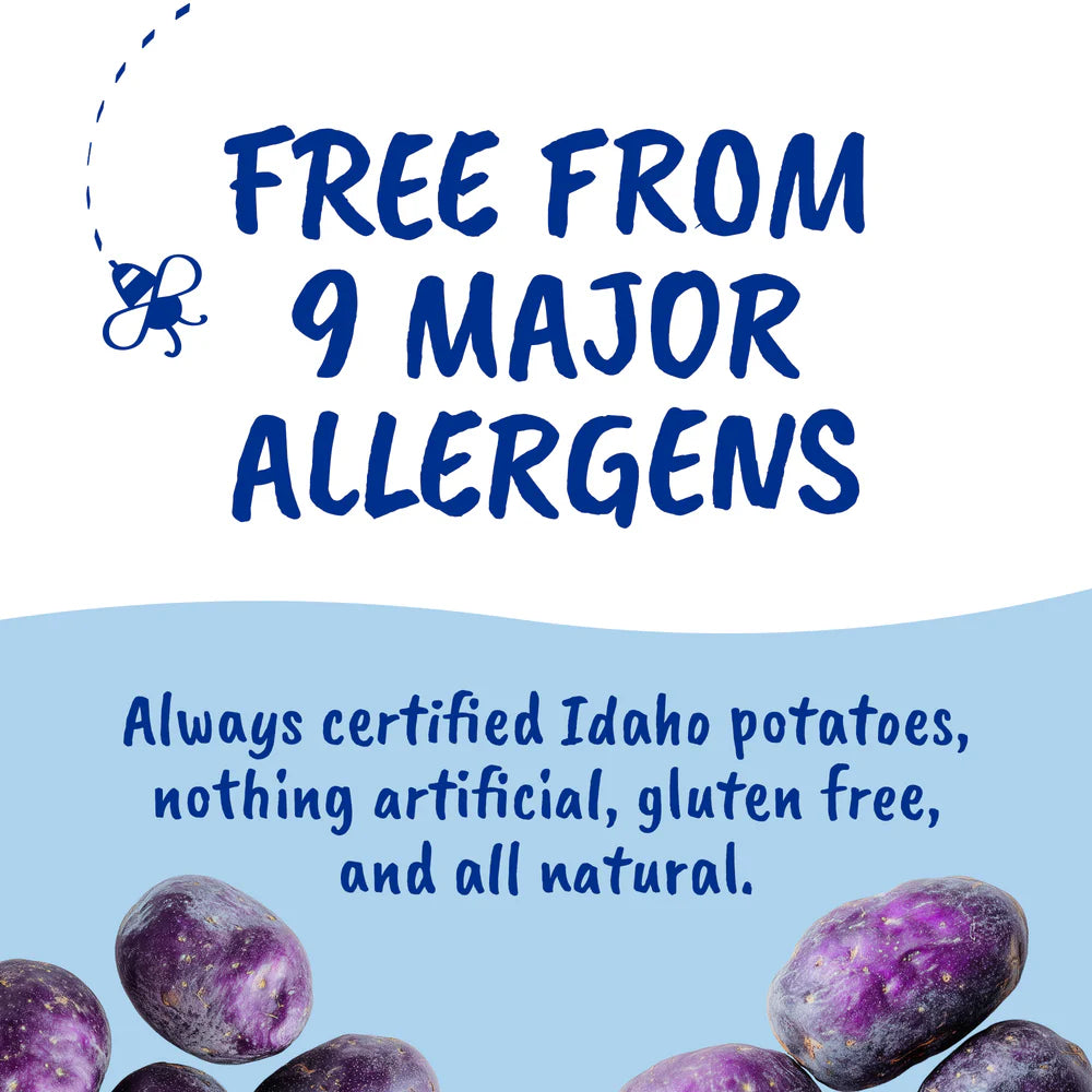 Purple Sea Salt Kettle Cooked Potato Chips – Avocado Oil