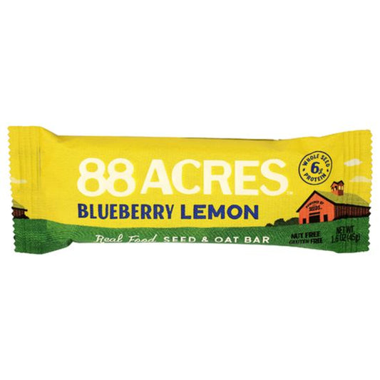 Blueberry Lemon Seed + Oat Bar
