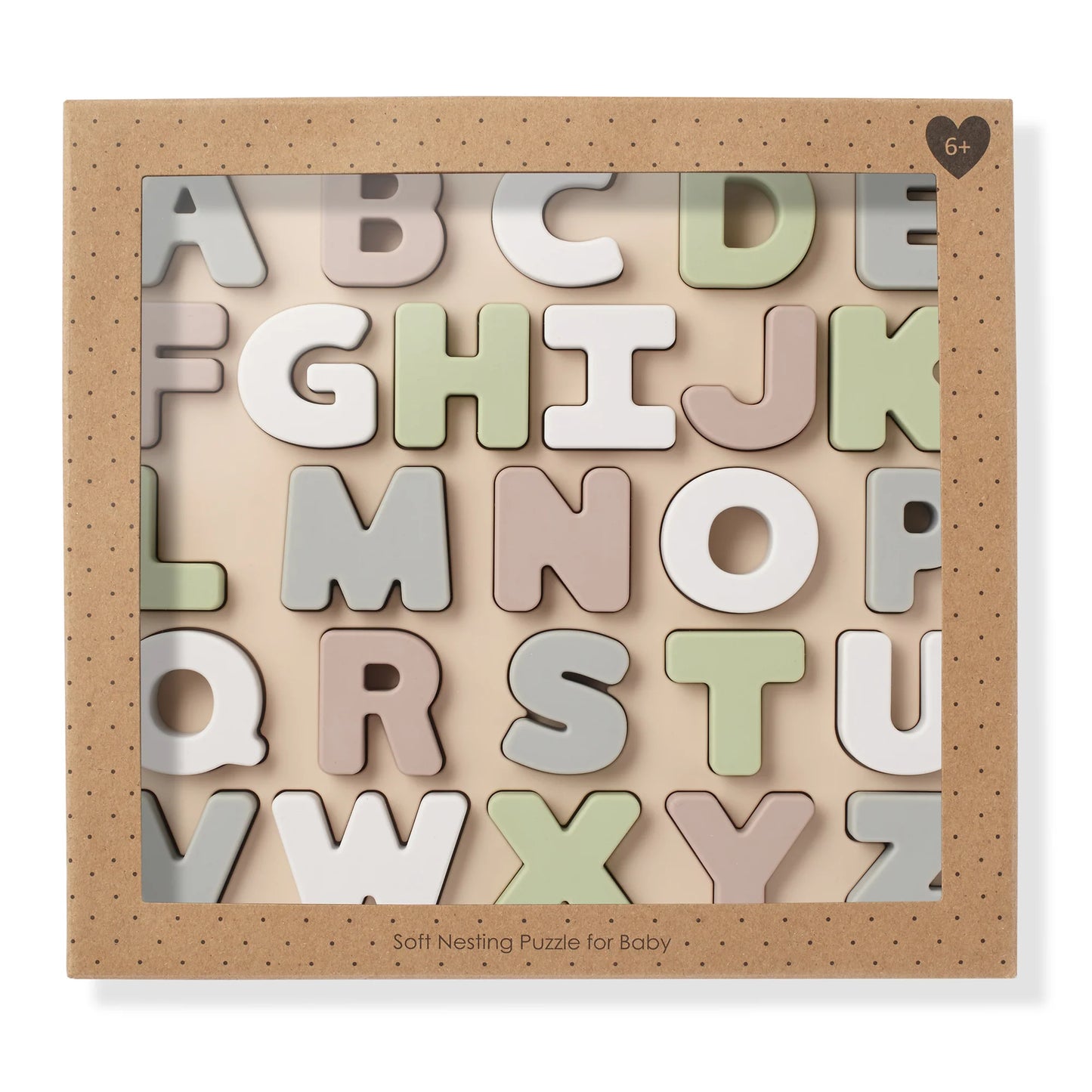 Soft Silicone ABC Puzzle for Toddlers - 6m+