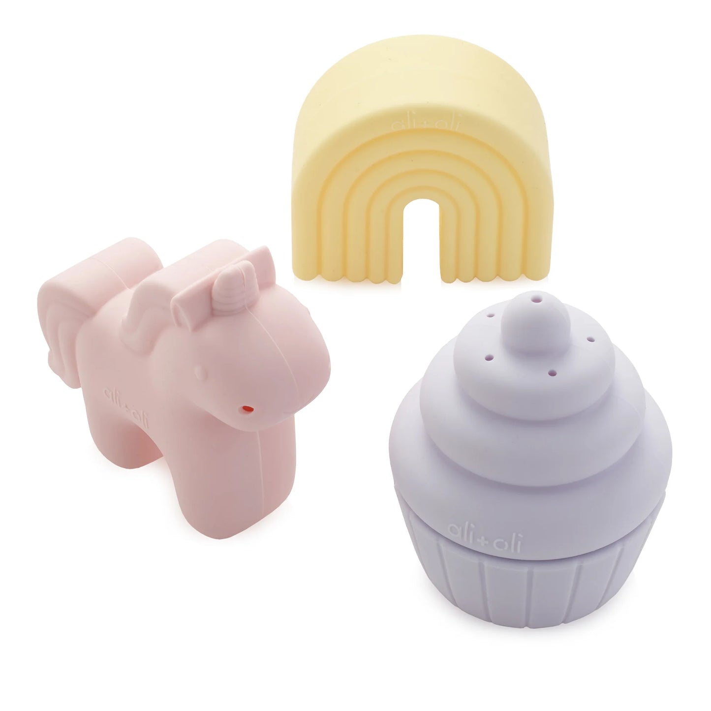 Unicorn Bath Toy Set - Mold Free Design - 10m+ - 3 pc