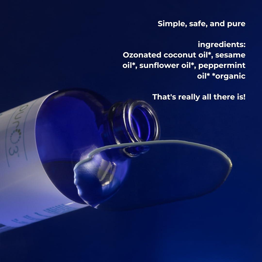 Ozone-Infused Oil Pulling Solution
