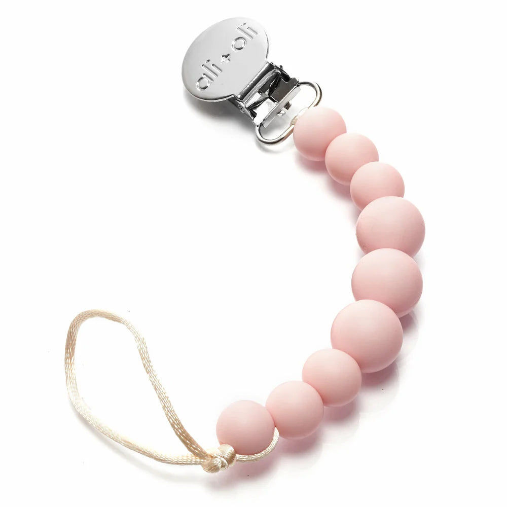 Pacifier Clip - Pink