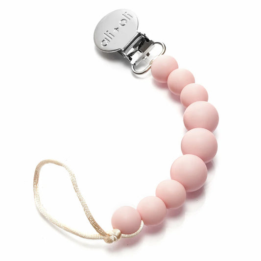 Pacifier Clip - Pink