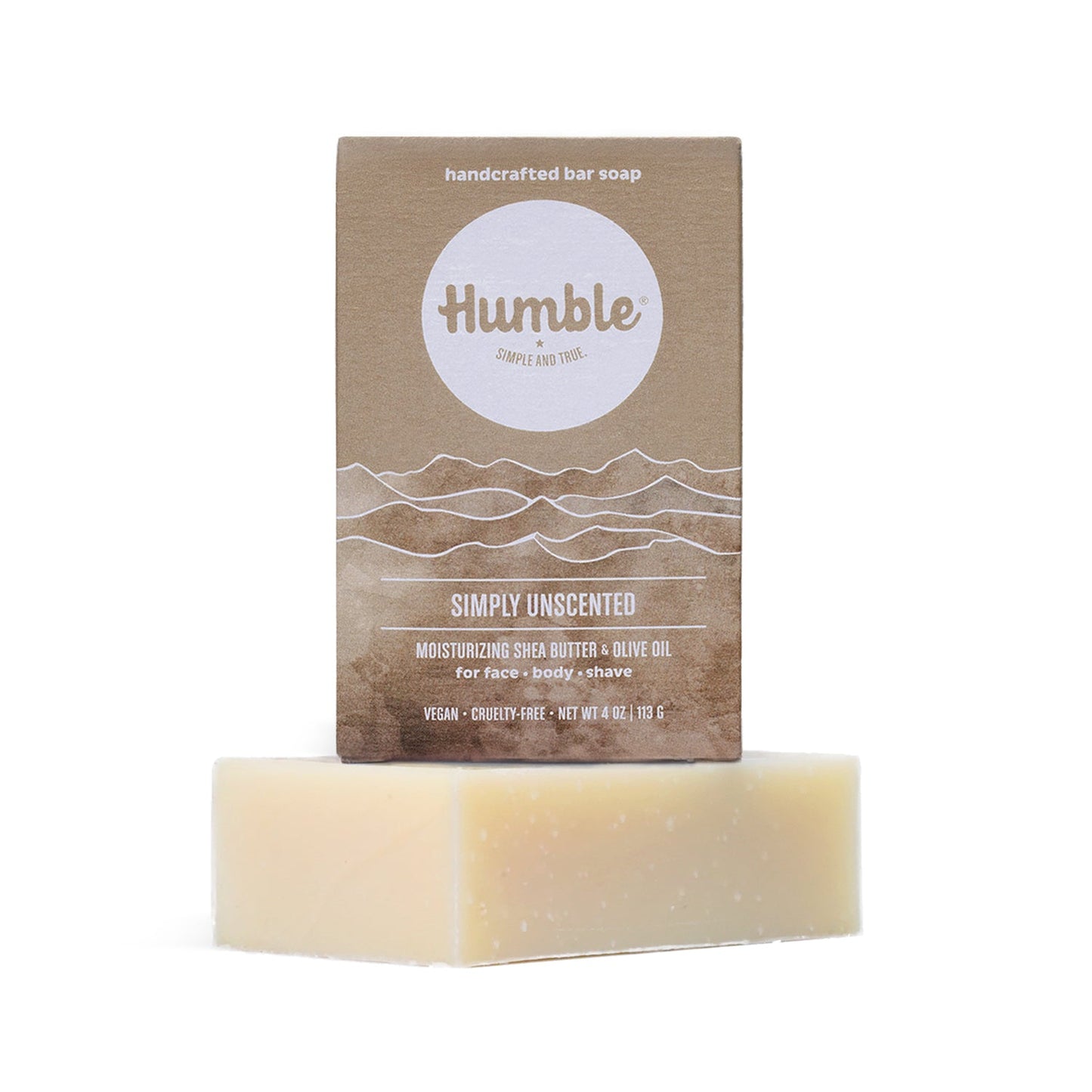 Simply Unscented Moisturizing Bar Soap