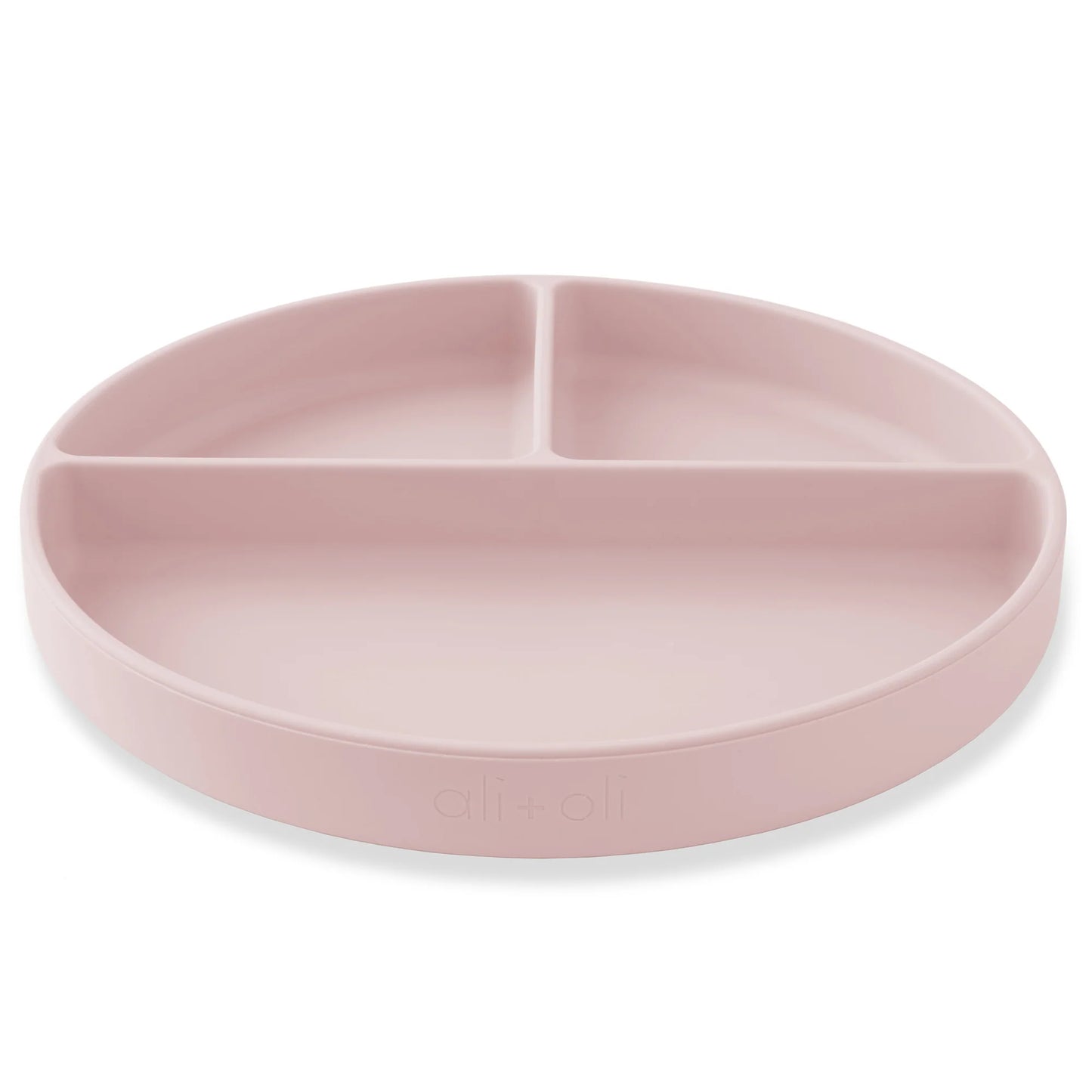 Silicone Divided Suction Plate - Pink - 6m+