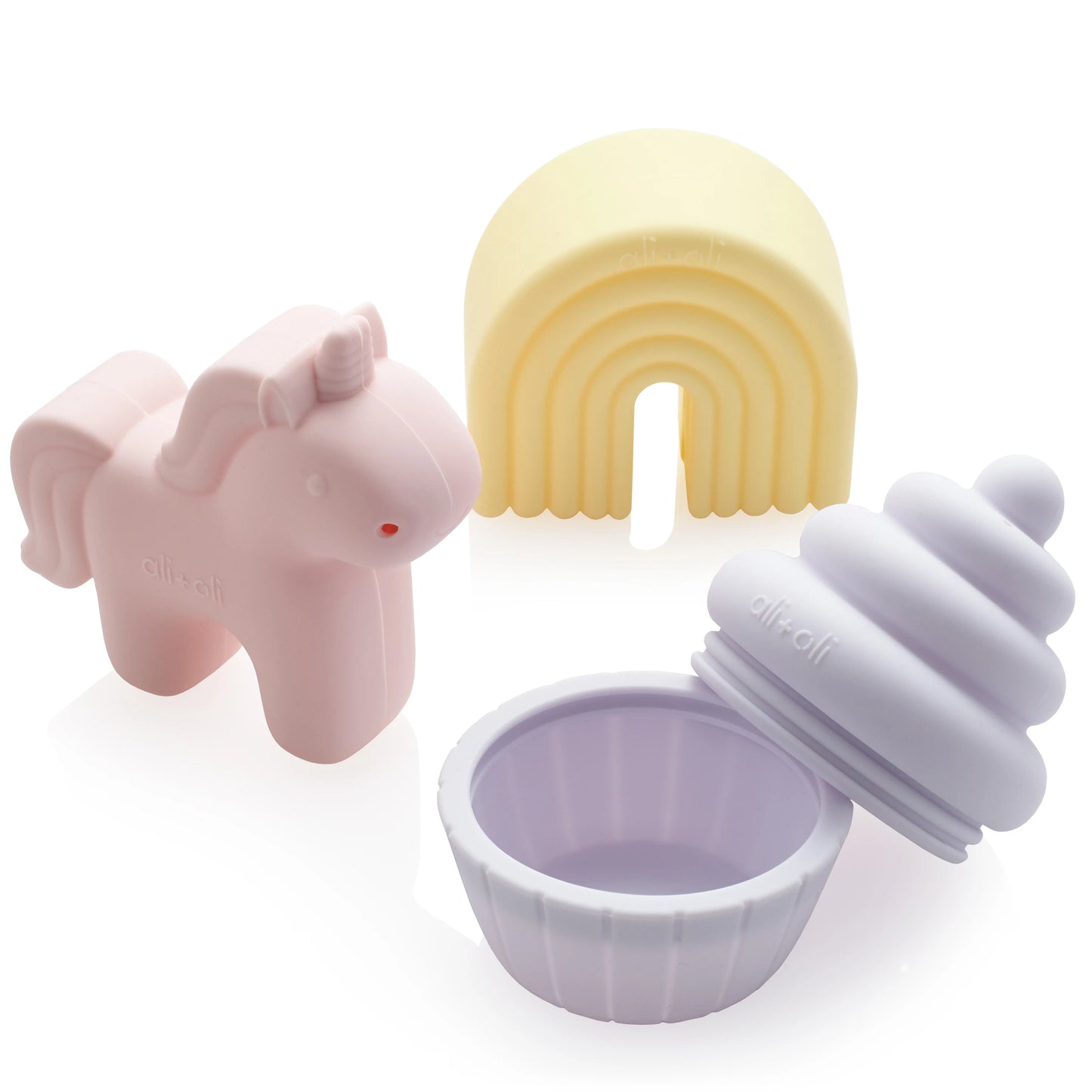 Unicorn Bath Toy Set - Mold Free Design - 10m+ - 3 pc