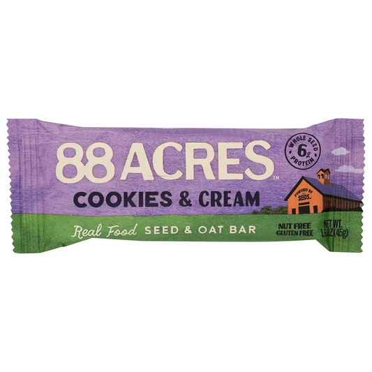 Cookies and Cream Seed + Oat Bar