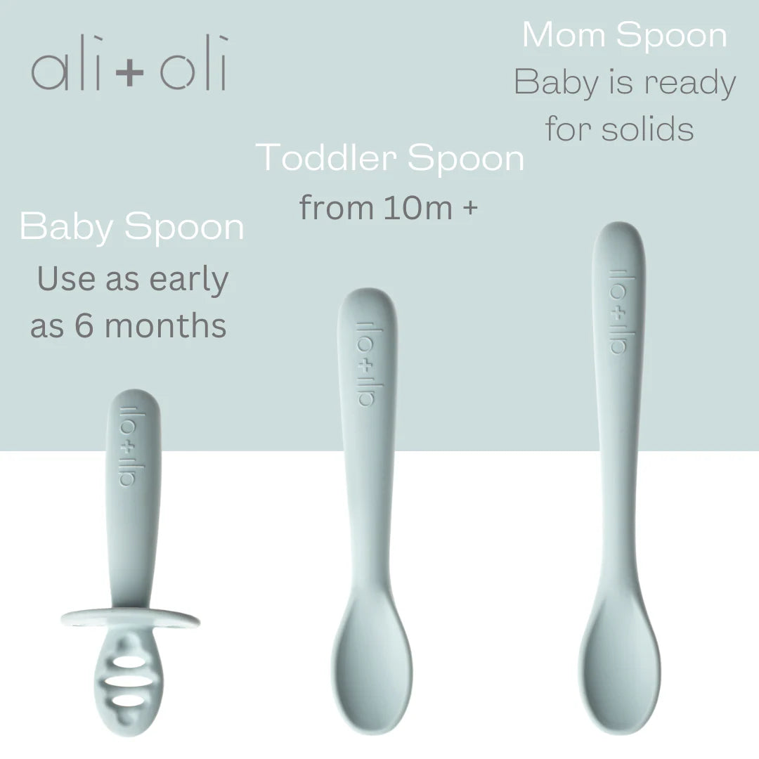 Multi Stage Spoon Set for Baby - Blue - 6m+