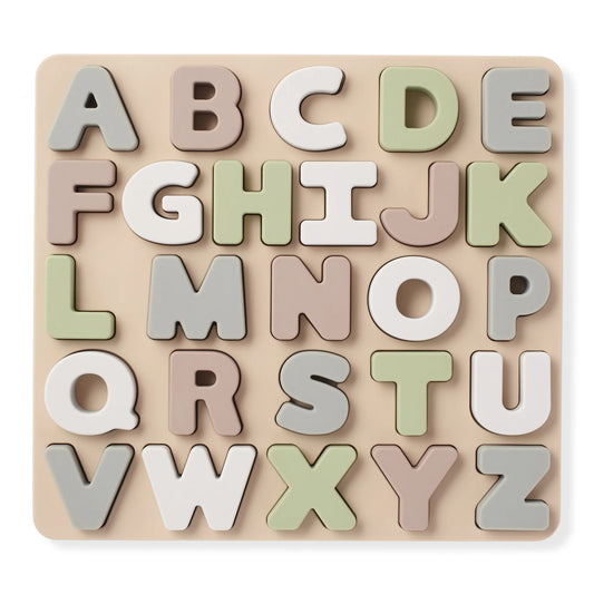 Soft Silicone ABC Puzzle for Toddlers - 6m+