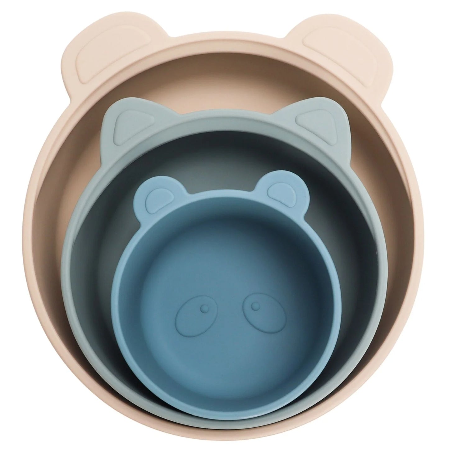 Stackable Snack Bowl Set - 3pc set - Blue Horizon