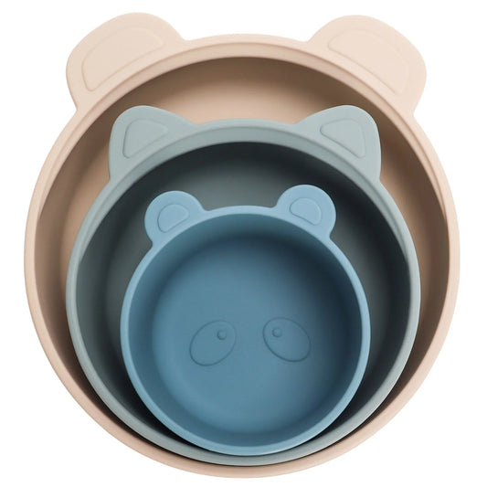 Stackable Snack Bowl Set - 3pc set - Blue Horizon