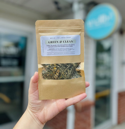 Green & Clean - Organic Loose Leaf Herbal Tea for Liver Support and Detox