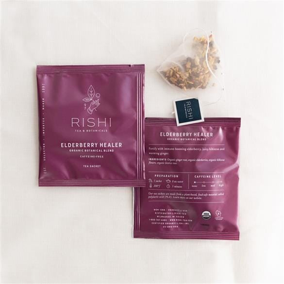 Organic Elderberry Healer Tea