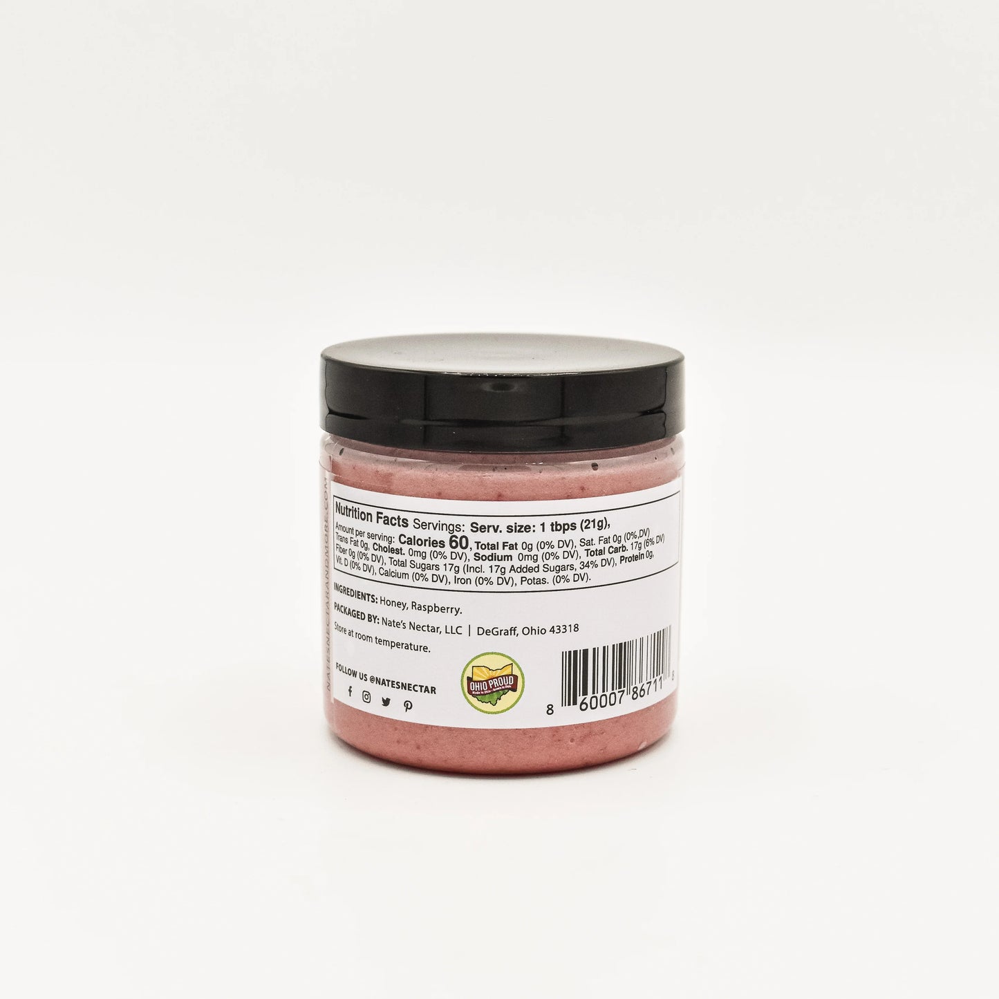 Raspberry Creamed Honey